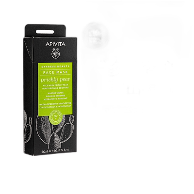 香港直邮Apivita艾蜜塔锁水滋润面膜补水润肤亮肤提弹柔嫩正品