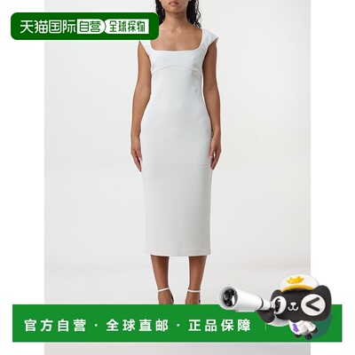 香港直邮PINKO 女士连衣裙 103960A20AZ10 AW2024 白色 Pinko Dre