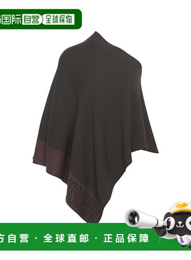 1h可退 香港直邮MOSCHINO 女士披肩 30667M3348004 AW2025 黑色 M