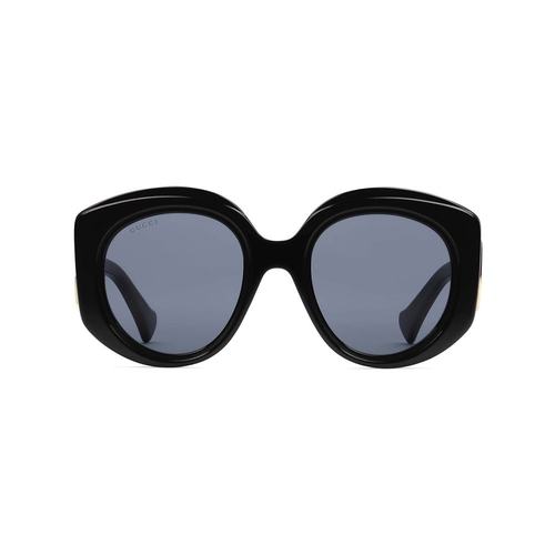 潮奢 Gucci 古驰 女士 超大造型圆形镜框太阳眼镜 733350J0740