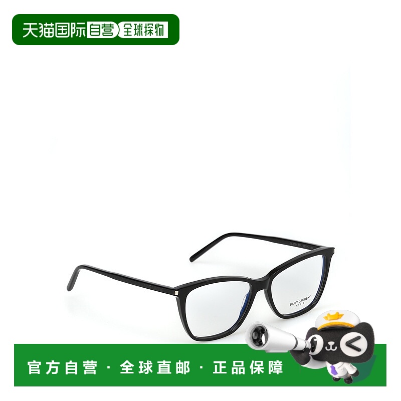 1h可退 香港直邮SAINT LAURENT 女士眼镜 SL259001 AW2025 黑色