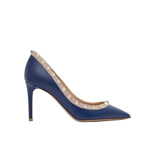 VALENTINO Women 20FW 尖头铆钉高跟鞋