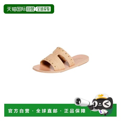 自营Ancient Greek Sandals Apteros Natural Raffia  APTEROS-NA