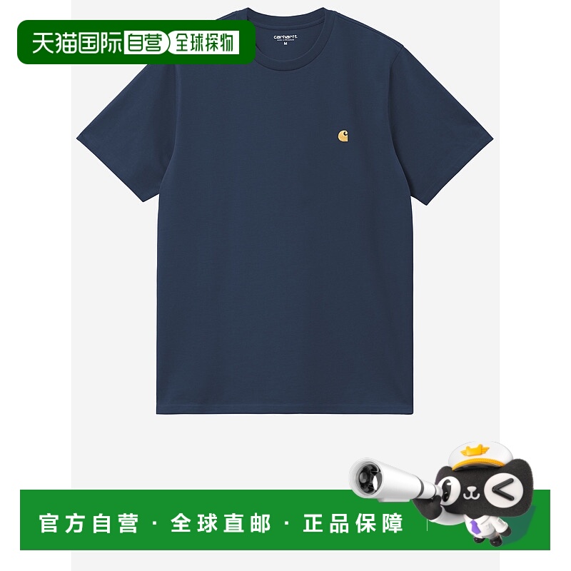 香港直邮CARHARTT WIP 男士T恤 I0263913H6XX SS2026 蓝色