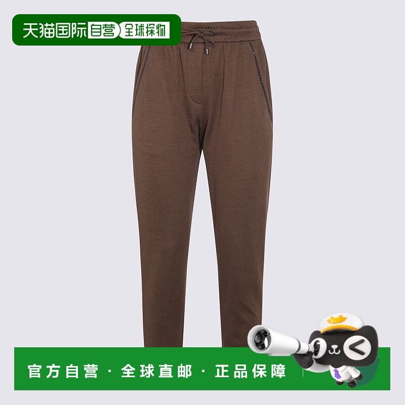 1h可退 香港直邮BRUNELLO CUCINELLI 女士休闲裤 MD828SB899C9122
