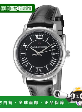 自营Carl F. Bucherer Women's Adamavi 28mm Black Quartz Watch