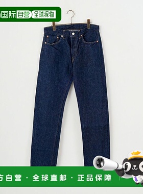 1h可退 日本直邮WAREHOUSE 男装 棉 裤标鹿皮 斜纹剪裁 窄身丹宁