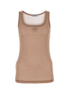 PRADA 女士T恤 39581SOOO14P3F063L AW2024 粉红色