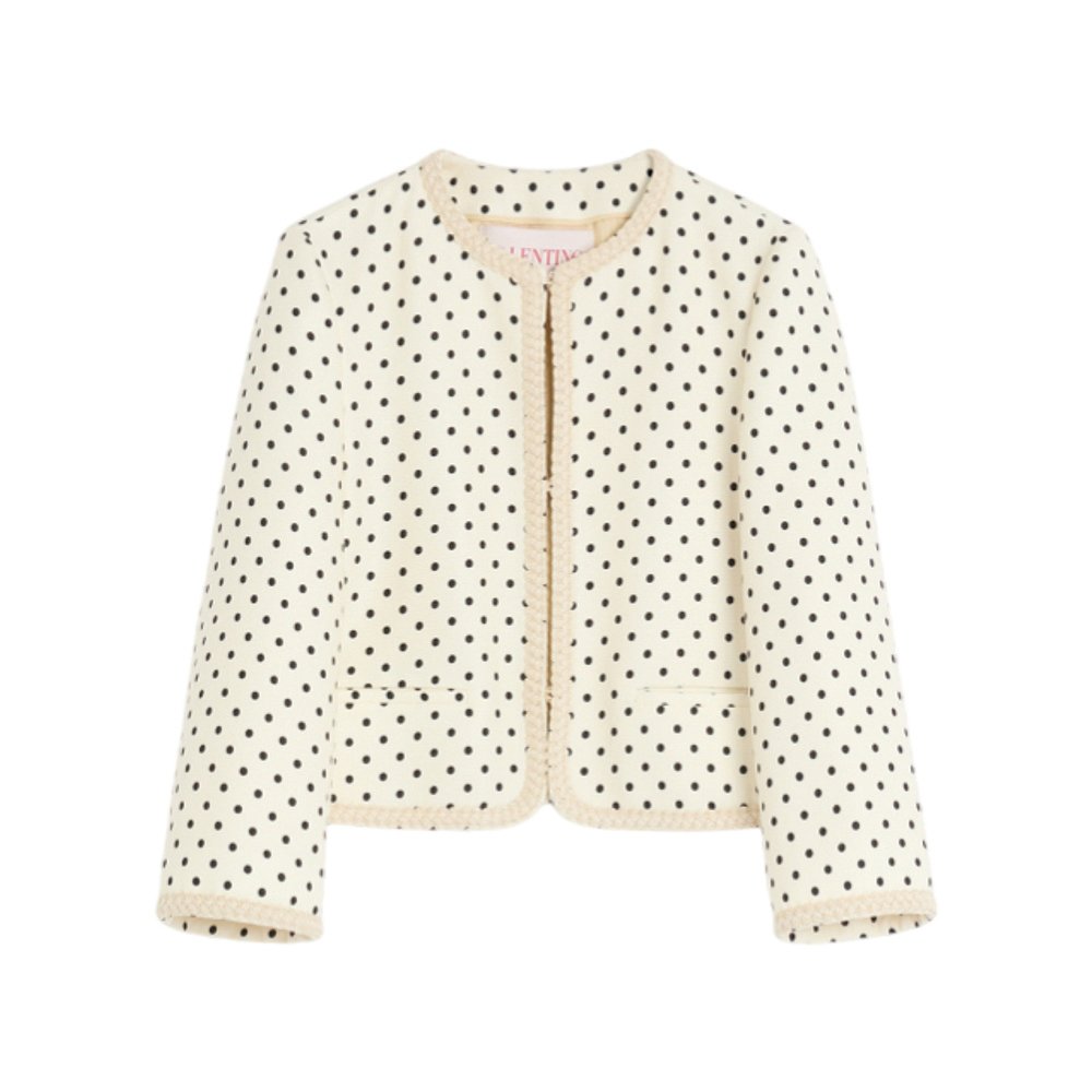 VALENTINO 女士西服 BCE4L598SR8E SS2025 白色