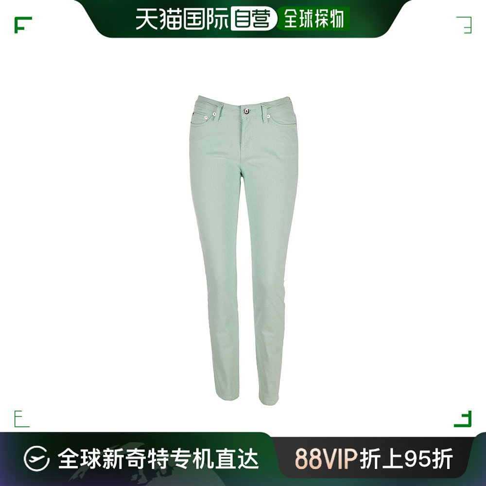香港直邮Moschino莫斯奇诺女士牛仔裤薄荷绿WQ38780-S2622-S38