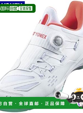 日本直邮尤尼克斯 YONEX 鞋子 靴 动力垫 88 旋钮宽版 低帮 4E 宽