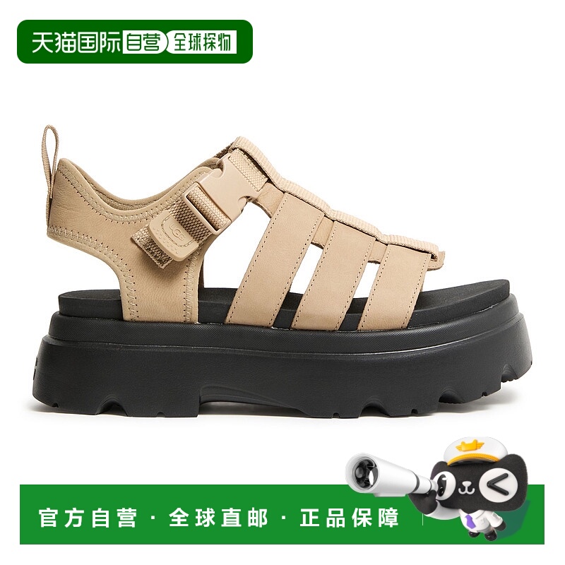 1h可退 香港直邮Ugg 女士 Cora 凉鞋 beige米色 舒适时尚