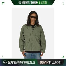 橄榄绿衬衫 男士 衬衫 式 Stussy 军装 斯图西 风长袖 香港直邮潮奢