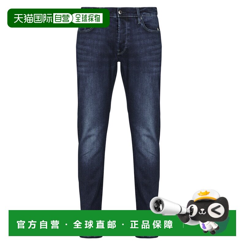 欧洲直邮G-Star Raw  男装 春夏 修身牛仔裤 3301 SLIM直筒裤