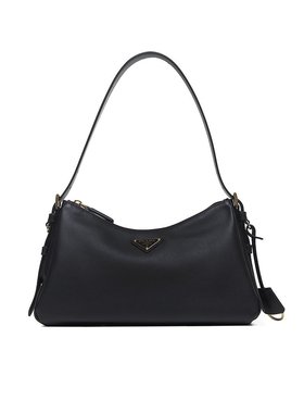 PRADA 女士单肩包 1BC229LVM2CYSF0002 SS2025 黑色