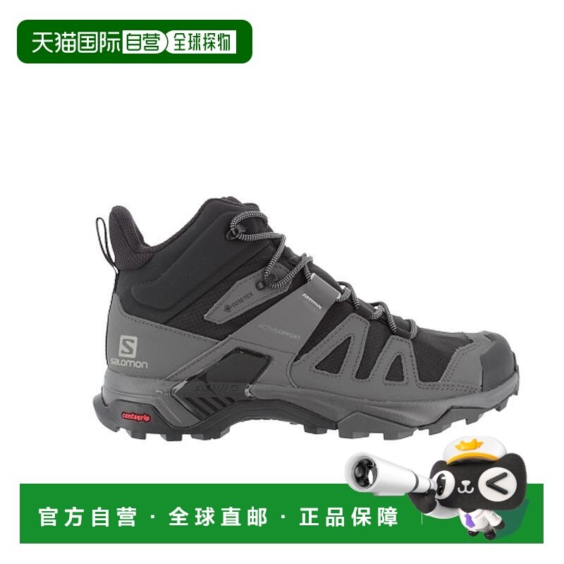 自营欧洲直邮Salomon萨洛蒙 X ULTRA 4 MID GTX男士黑色防水户外