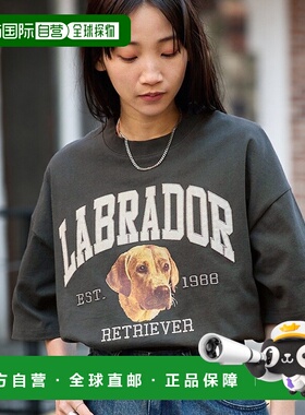 1h可退 日本直邮Labrador Retriever 大号版半袖T恤 sc865