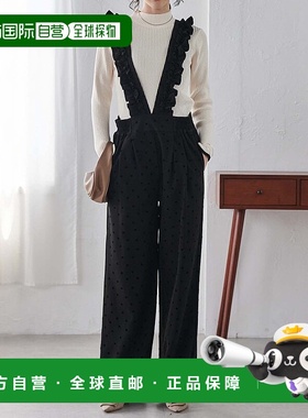 日本直邮RANAN 荷叶边设计连身裙 [R05096EW014181]背带裤