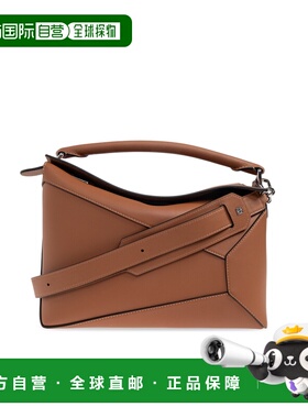 香港直邮LOEWE 女士手提包 A510P49X230TAN SS2026 棕色 ‘Puzzle
