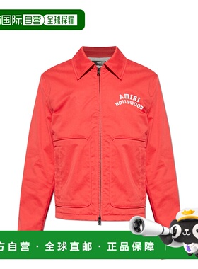 1h可退 香港直邮AMIRI 男士夹克 AMOUBN10900619 AW2025 红色 Jac