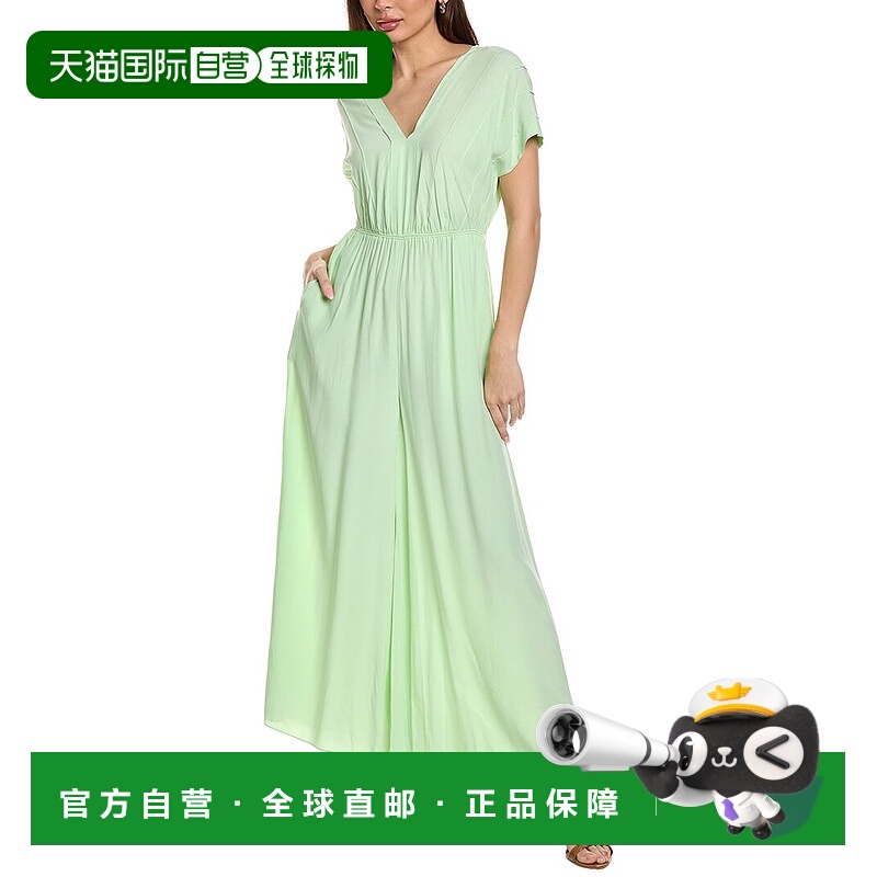 自营 Diane von Furstenberg Freyr 连体裤 - 绿色 美国奥莱直发