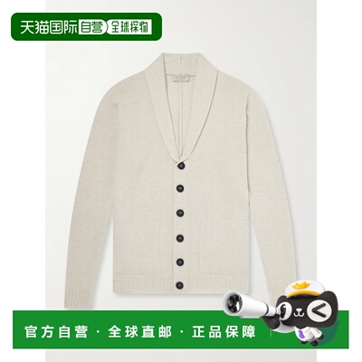 1h可退 香港直邮John Smedley 男士 Rockford Recycled-Cashmere
