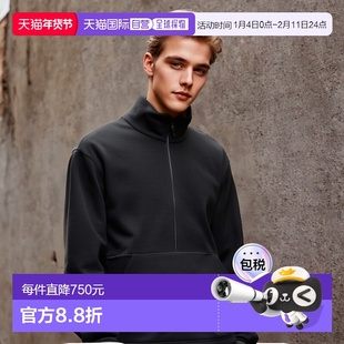 日本直邮GOLDWIN POLARTEC 男女弹力半拉链套头衫GL34313时尚抓绒