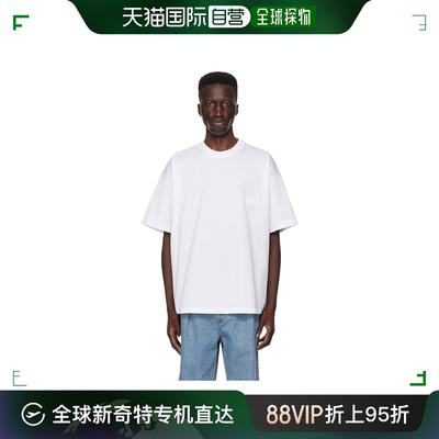 香港直邮潮奢 Wooyoungmi 吴阳米 男士 图案印花T恤 W241TS03