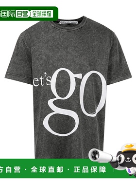 香港直邮Alexander Wang lets go 紧凑型平纹针织T恤 UCC1231590