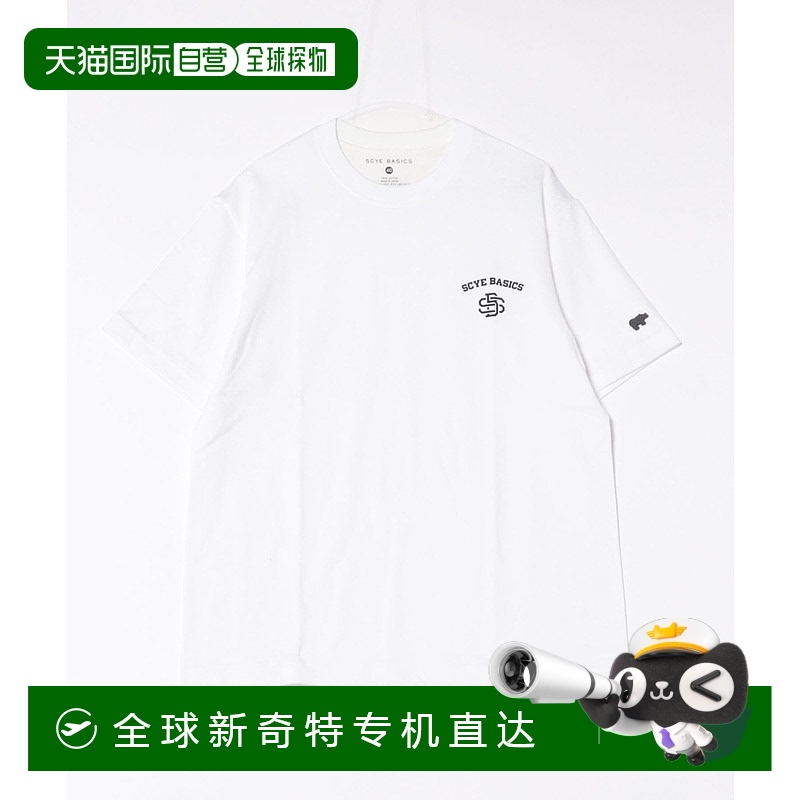 1h可退 日本直邮SCYE BASICS 男士 品牌Logo印花T恤  BSG251M1030