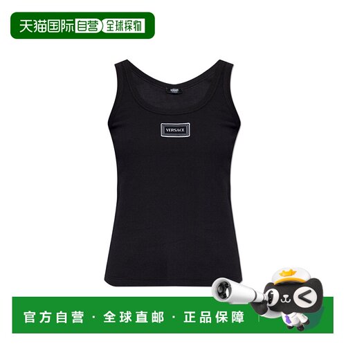 香港直邮VERSACE 女士背心吊带 10232101A172221B000 CO 黑色