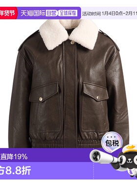 香港直邮MICHAEL KORS 女士皮衣 77A1487M52208 AW2025 深棕色