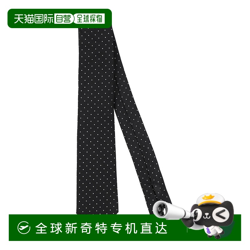 1h可退 香港直邮潮奢 Armani 阿玛尼 男士 蝴蝶结领带 black黑色