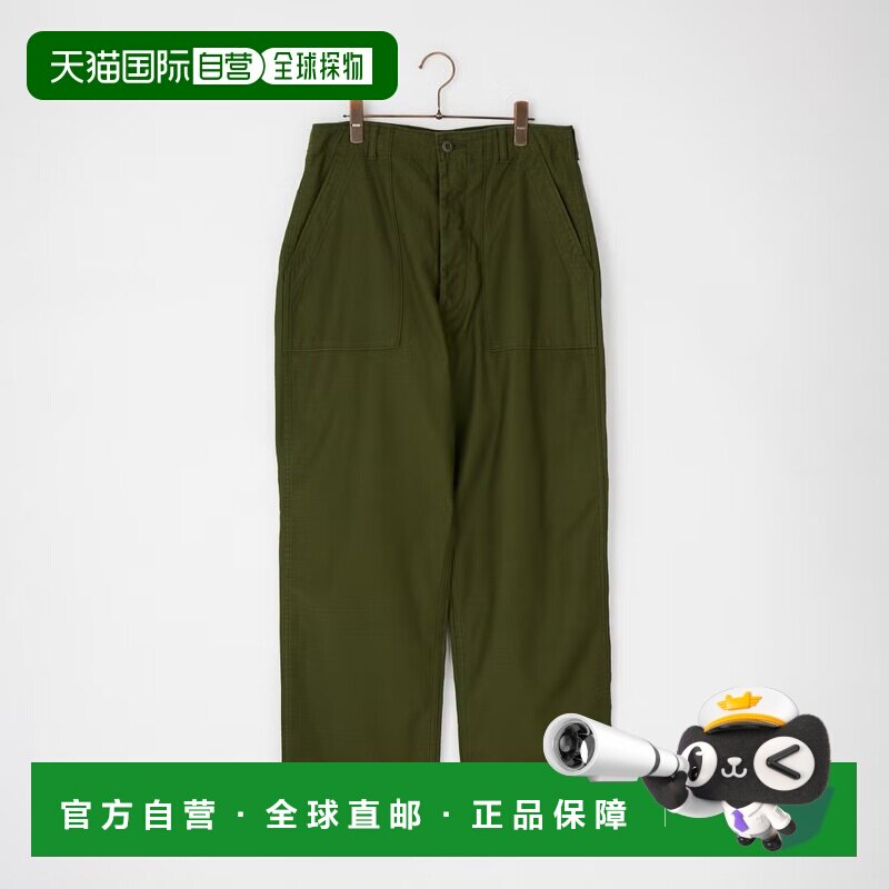 日本直邮CIOTA 男士 纯棉宽腿锥形贝克裤休闲裤 PTLM-196-OW裤子