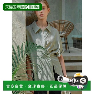 韩国直邮LOEUVRE正品 女衬衫302720678Embroidery Wrap Shirt SW3M