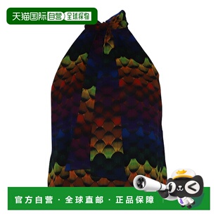 采用华丽羽毛多色涤纶 自营Alice 系带露背衬衫 Leia Olivia