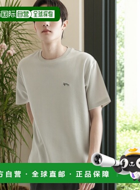 1h可退 日本直邮tk.TAKEO KIKUCHI 男士兔子刺绣鹿仔纹圆领T恤 C0