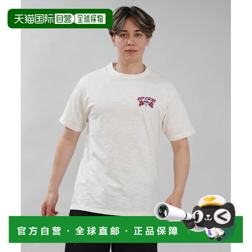 日本直邮RIP CURL 男女同款 速干短袖T恤 夏日夏威夷印花 RCM6S21