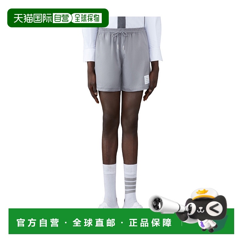 香港直邮Thom Browne 斜纹抽绳休闲裤短裤 MTU242A03788