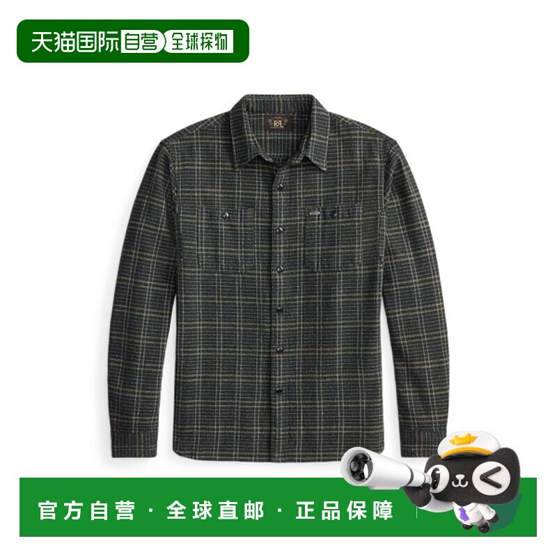 日本直邮RALPH LAUREN 格纹梭织工装衬衫