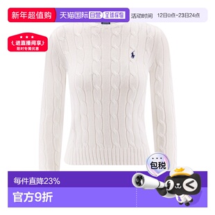 香港直邮Polo Ralph Lauren 针织圆领毛衣 211971869麻花刺绣长袖