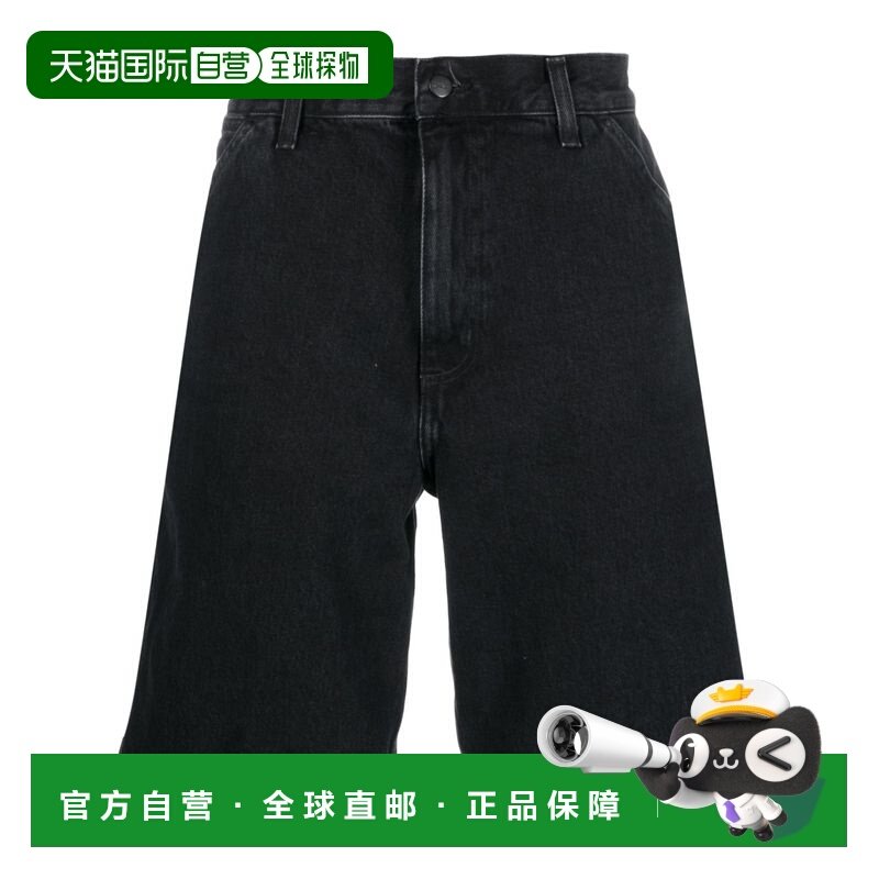 1h可退 香港直邮CARHARTT WIP 男士 MAIN 黑色短裤 I0320268906,运动服/休闲服装,运动长裤,淘宝优惠券,粉丝福利购,淘宝优惠卷