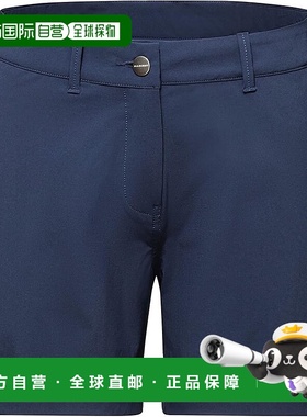 【日本直邮】猛犸象Runbold 卷边短裤 女款 海军蓝 1023-00700