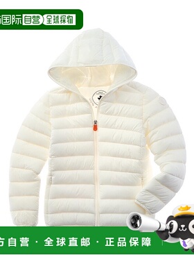 自营Save The Duck Lily Puffer Jacket - white 美国奥莱直发