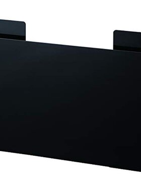 日本直邮山崎实业 磁性午餐垫收纳盒 黑色 W45XD2XH30cm 缝隙收纳