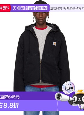 1h可退 香港直邮潮奢 CARHARTT WIP 男士 黑色 Cleveland 夹克 I0