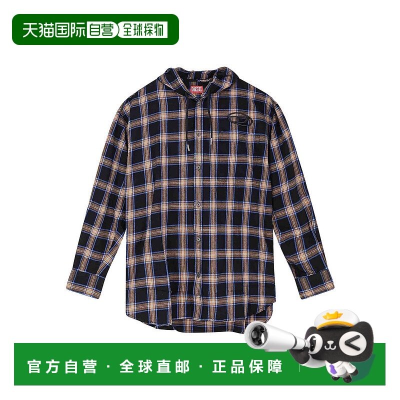香港直邮DIESEL 男士衬衫 A194460AJFI9XXA AW2025 花色 DIESEL A