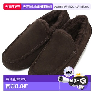 日本直邮UGG 甲板鞋莫卡辛鞋便鞋 Ascot Mouton 男款 UGG 1101110