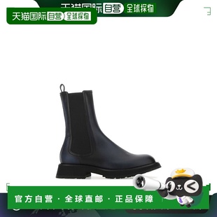 靴子切尔西靴皮革男士 男士 靴 mcqueen 欧洲直邮alexander