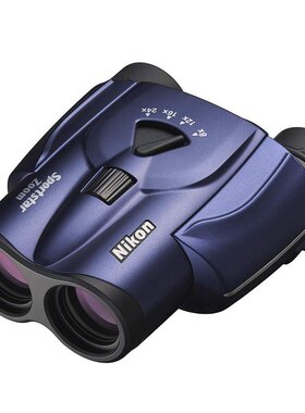 日本直邮Nikon尼康变焦双筒望远镜野紫色广角时尚高清24x25